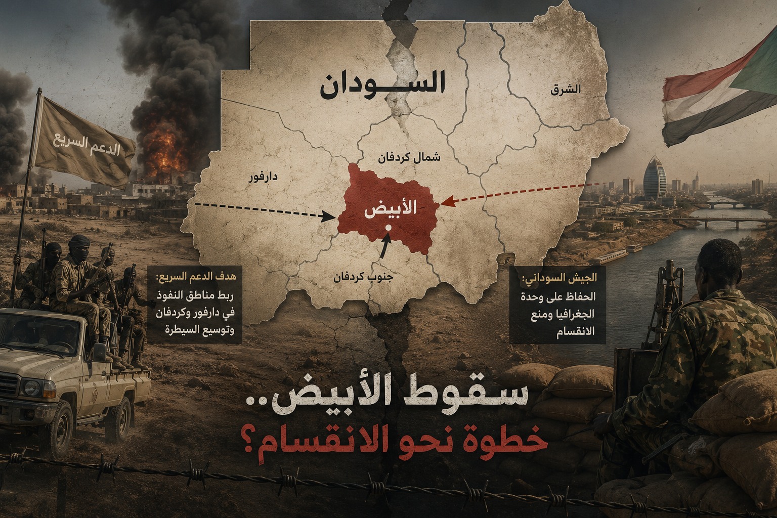الأبيض ومعركة بقاء الدولة السودانية